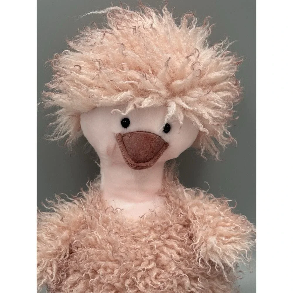 Pink Ostrich Emu Duck Plush 14